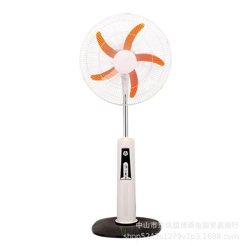 18寸solar fan太阳能3in1落地电风扇家用工业户外大续航带灯