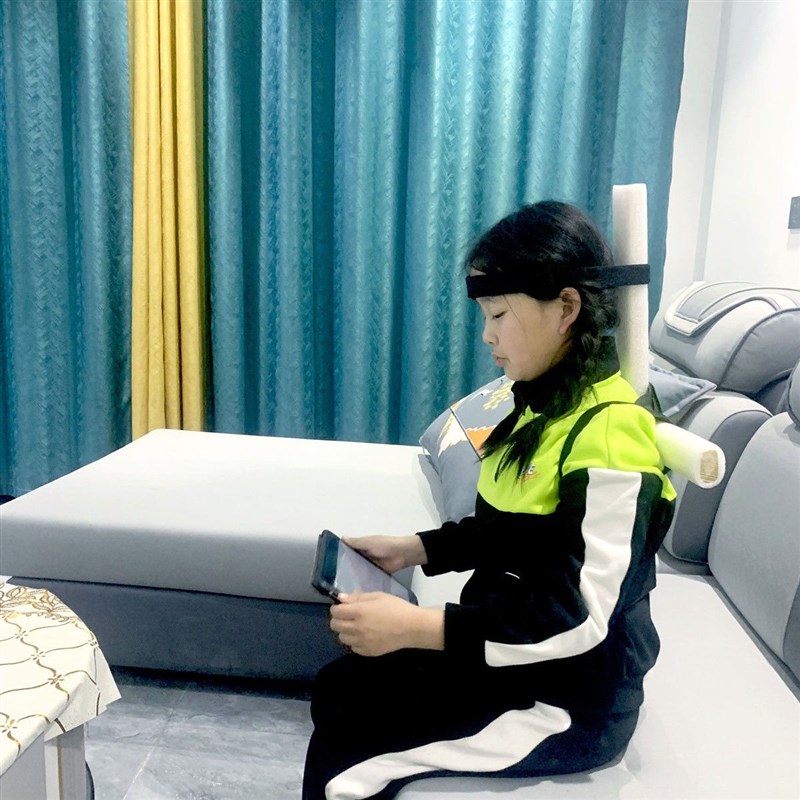 儿童驼背矫正器军姿架小学生小孩坐姿矫正器