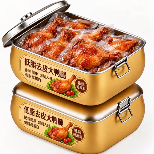 去皮鸭腿即食低钠解馋饱腹代餐