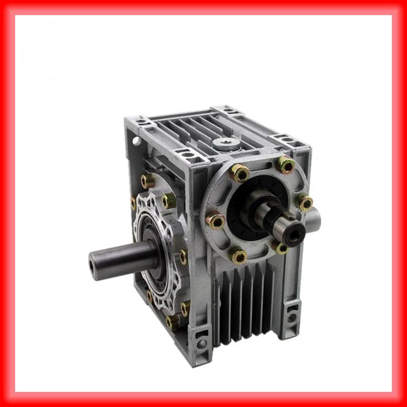 一鼎NRV50可配扭力臂蜗轮蜗杆轴入铝壳减速机现货闪电发货