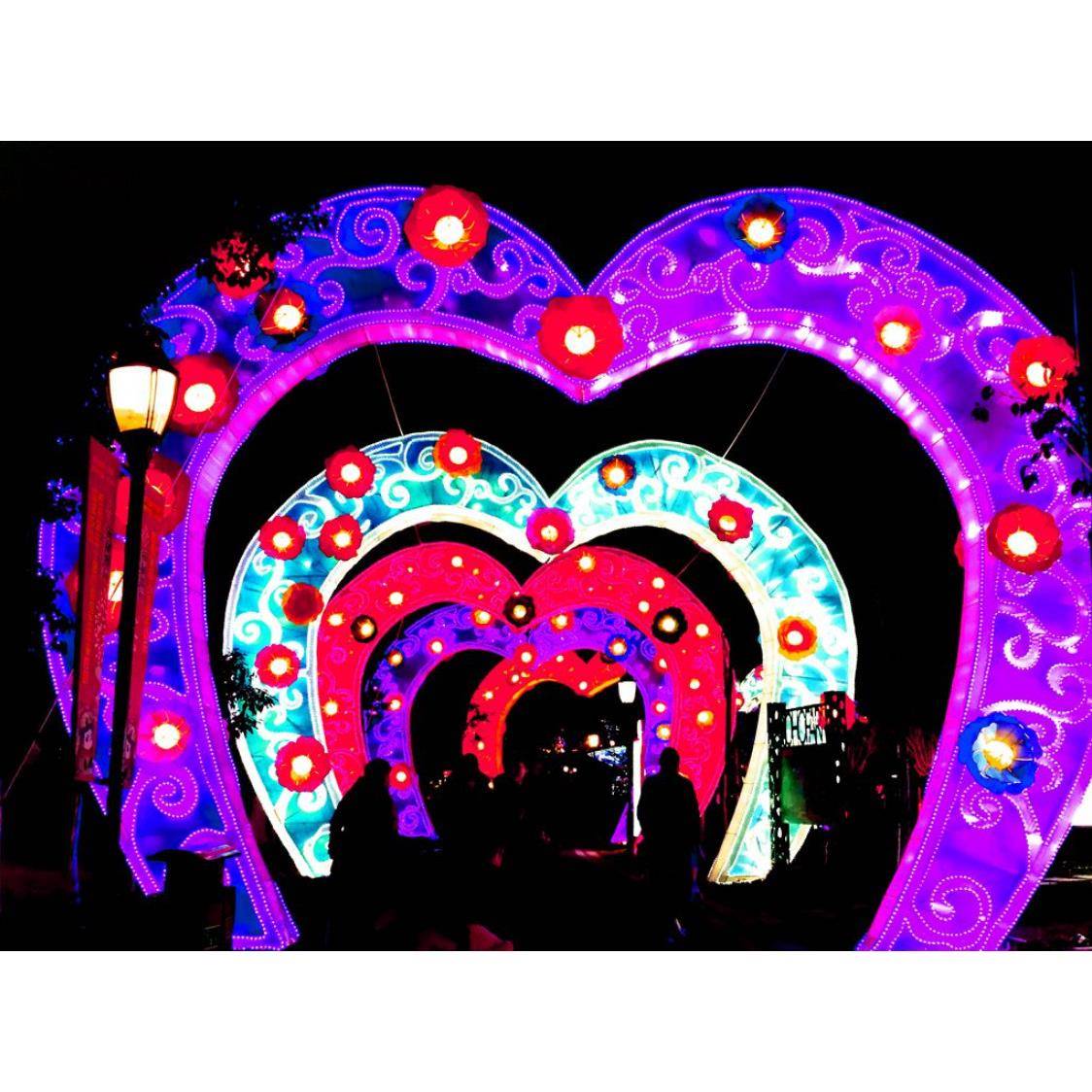 拱门花灯制作公司民俗花灯元宵中秋新年春节自贡灯会节日彩灯户外
