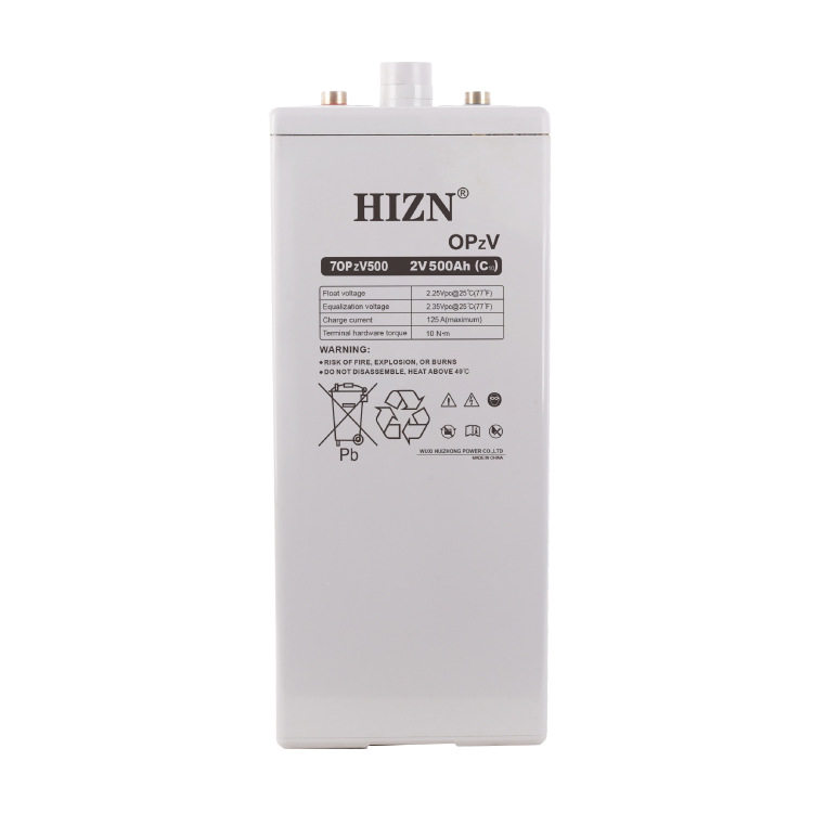 汇众电池管式胶体蓄电池OPzV 2V 500AH 光伏储能电信基站深循环