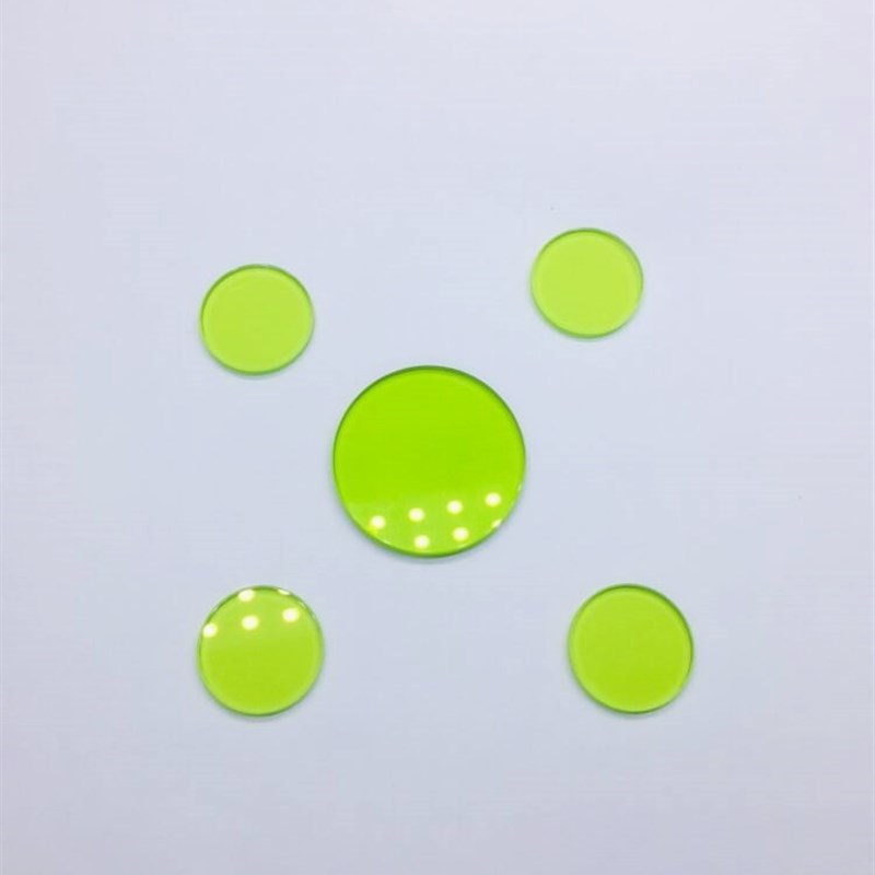 绿色光学玻璃 LB9 VB10  滤光片