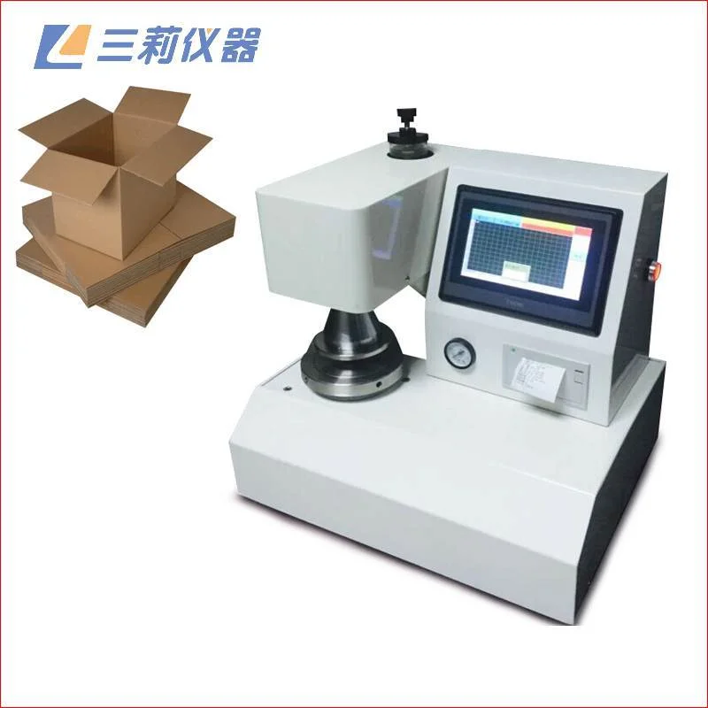 SL-608D纸箱耐破度仪,带曲线触屏全自动纸箱破裂强度试验机