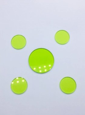 绿色光学玻璃 LB9 VB10  滤光片