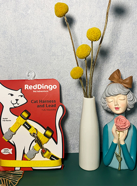 RedDingo瑞鼎狗遛猫绳宠物猫胸背带式牵引绳背心式溜猫神器防挣脱