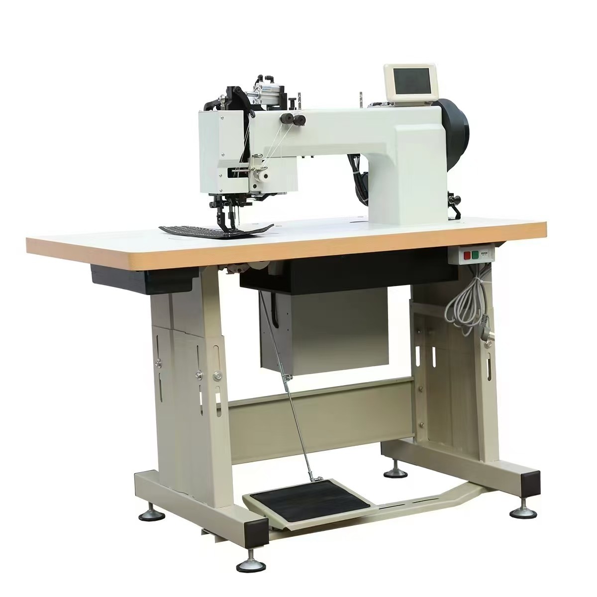 宝林双针粗线260种花样拼缝沙发座套帐篷鞋帮缝纫直营