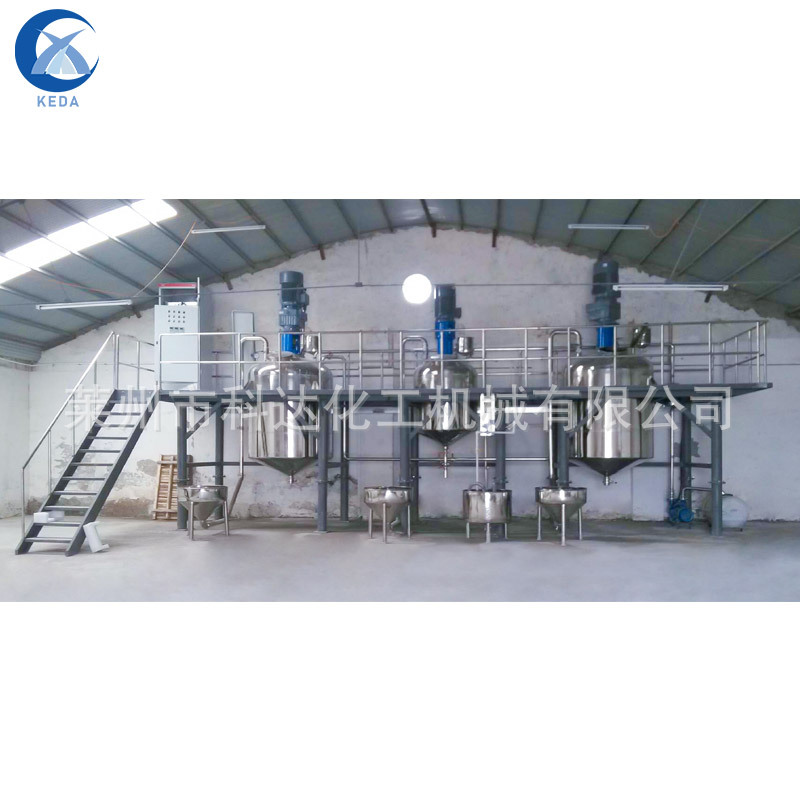 厂家供应加工生产线涂料设备1500t水性乳胶漆涂料油漆搅拌机