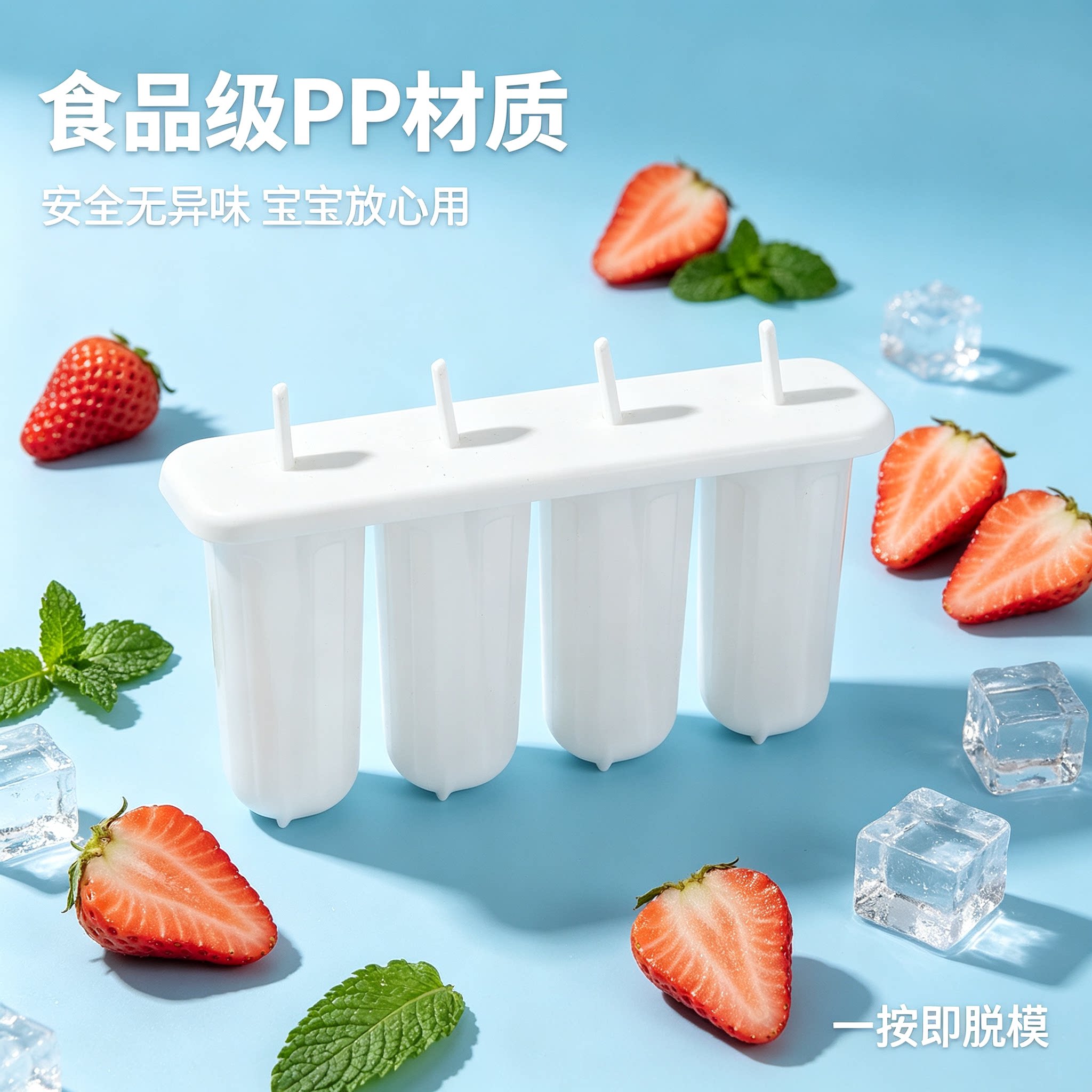 家用自制圆形雪糕冰棒模具