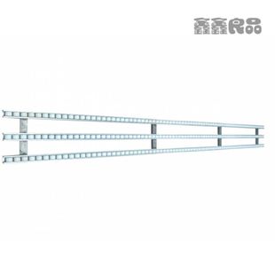 流利条合W金线40加重型货架新品 滑轮轨道铝强60滑轨钣金新款 棒配