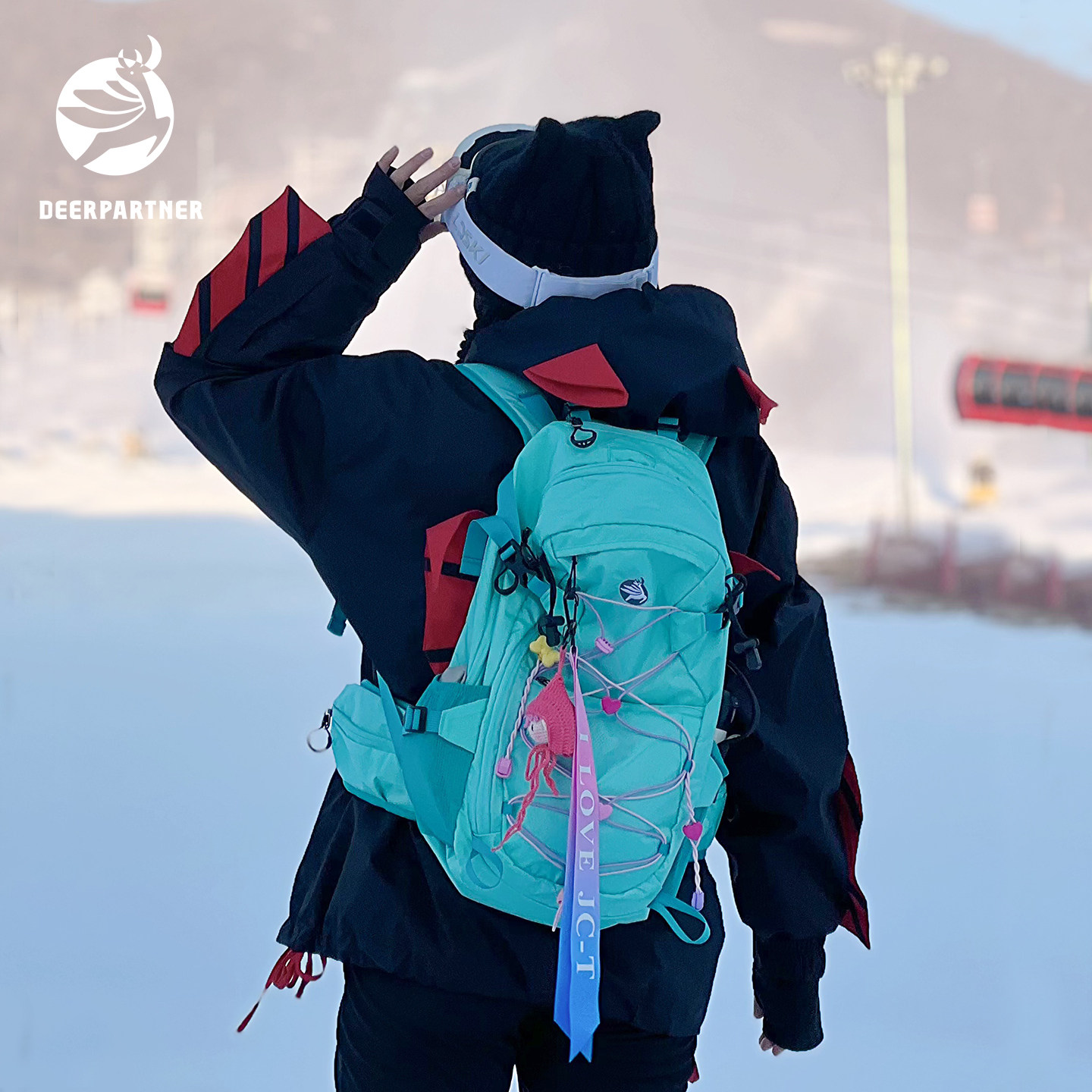 小鹿醒醒滑雪包登山包户外双肩包轻便防水背包爬山徒步女书包旅行,箱包皮具/热销女包/男包,双肩背包,淘宝优惠券,粉丝福利购,淘宝优惠卷