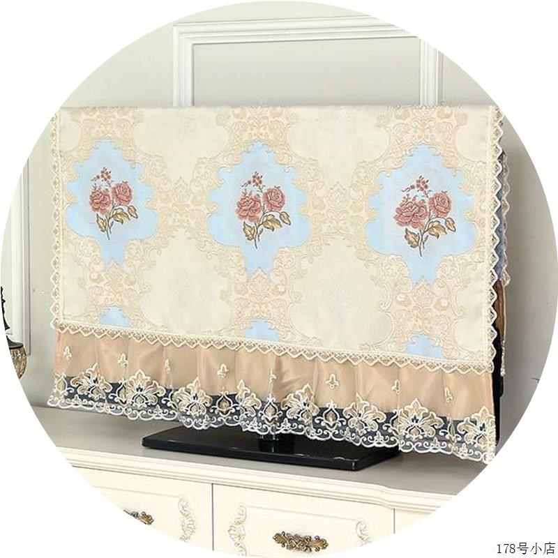 曲面液晶电视机罩防尘罩55英65曲屏42寸挂式47台式50电视柜罩盖布