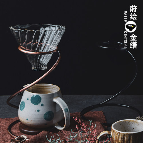 咖啡滤纸手冲架子过滤杯架手冲咖啡壶器具套装分享壶滴漏式支架