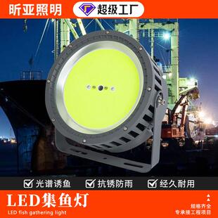船用LED高亮集鱼灯高流明水下照明捕鱼灯高效散热大功率诱鱼灯