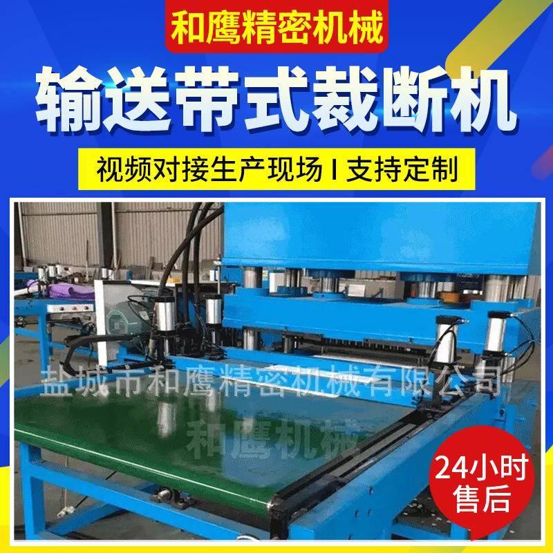 整版刀模吸塑包装下料机全自动电脑排版输送带式裁断机