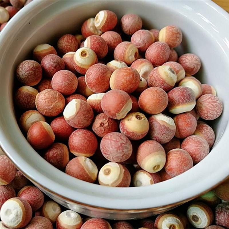芡实米鸡头米新鲜茨实红皮整粒芡实仁干货可搭茯苓薏米薏仁100g