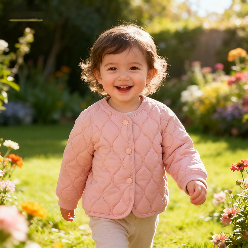 宝宝保暖内胆秋冬三层夹棉棉衣