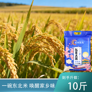 新米上市东北大米10斤装新日期珍珠米粳米软糯香甜粒粒分明5kg