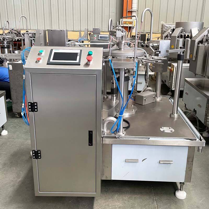 一次性浴帽手套脚套全自动给袋式包装机 日化用品给袋式包装机