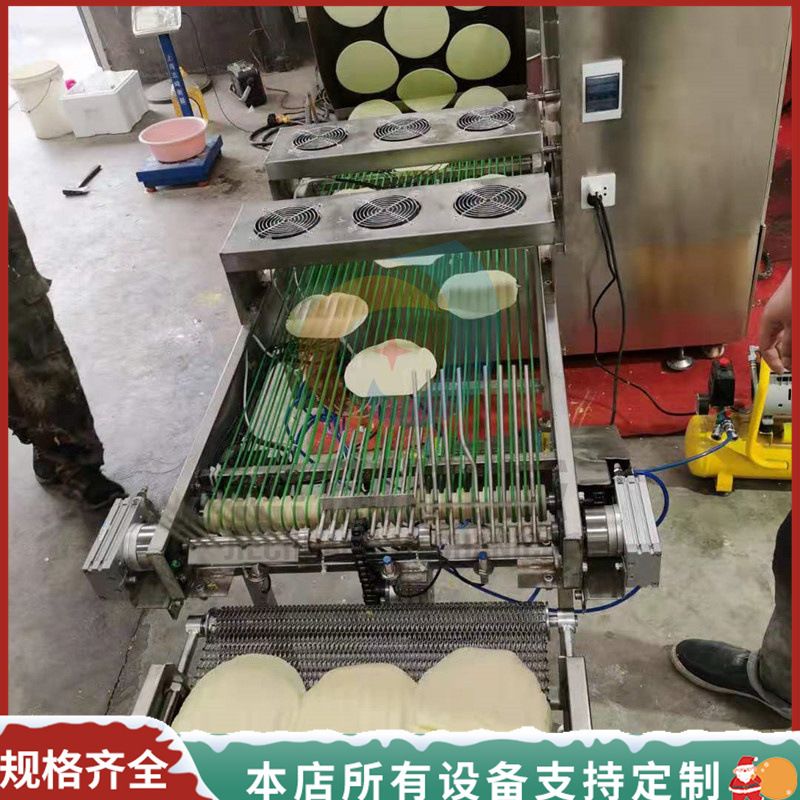自动翻皮爆浆榴莲千层饼皮机 控温准蛋皮机多种加热方式可丽饼机