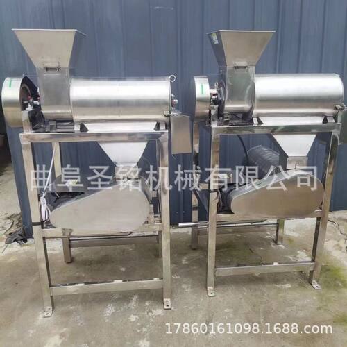商用西红柿去皮打浆机 桃子樱桃去核打浆机 工业杏子双道打浆机