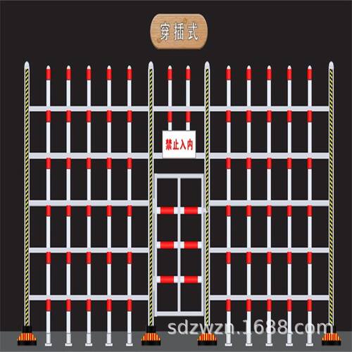 ZWZL-5*3米矿用反光密闭栅栏 钉固式穿插式 井下设备隔离围栏