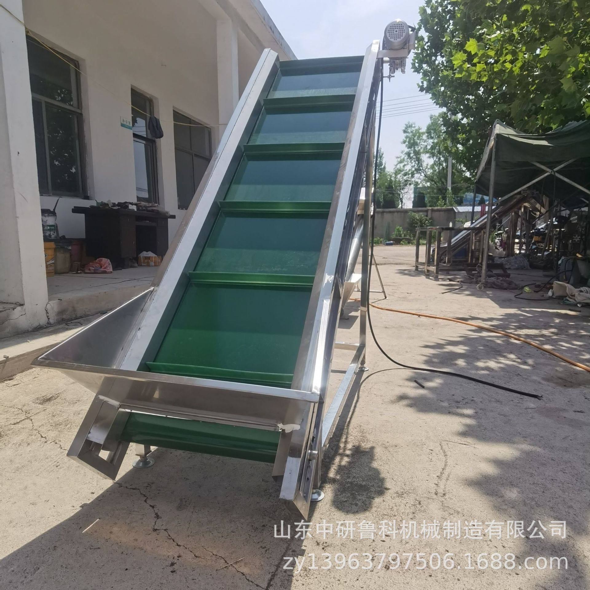 厂家生产伸缩式输送机 防滑爬坡式皮带传送机 小型PU带式输送机