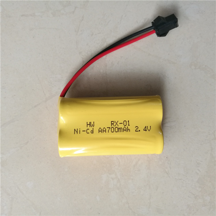 包邮镍镉AA2.4V700mah大