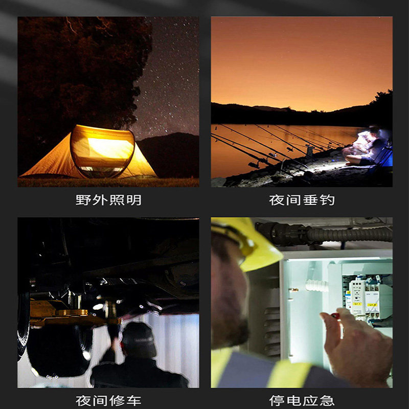 锂电照明灯3寸 汽修工地维修户外钓鱼露营夜间照明LED灯可充电USB,五金/工具,其它电动工具,淘宝优惠券,粉丝福利购,淘宝优惠卷