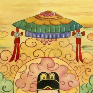 文昌帝君2024学习新年新春节乔迁进步学问年画对联门神财神杨柳青