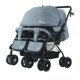 双胞胎婴儿推车轻便折叠避震可坐可躺高景观二胎宝宝双人溜娃神器