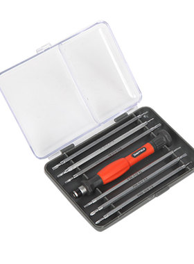 钢盾S037005 小螺丝刀套装 一字十字 花型六角 手机维修工具起子