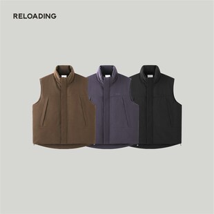 【气凝胶】重新加载 小方格肌理气凝胶冬季新款保暖休闲百搭马甲