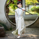 儿童国风春秋新款 套装 古装 夏季 夏 男孩古风唐装 男童汉服2023年新款