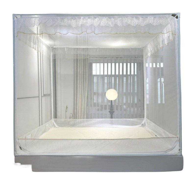 防摔蚊帐婴儿童1米5全底宝宝家用免安装卧室2024新款T型三开门1.2,床上用品,蚊帐,淘宝优惠券,粉丝福利购,淘宝优惠卷