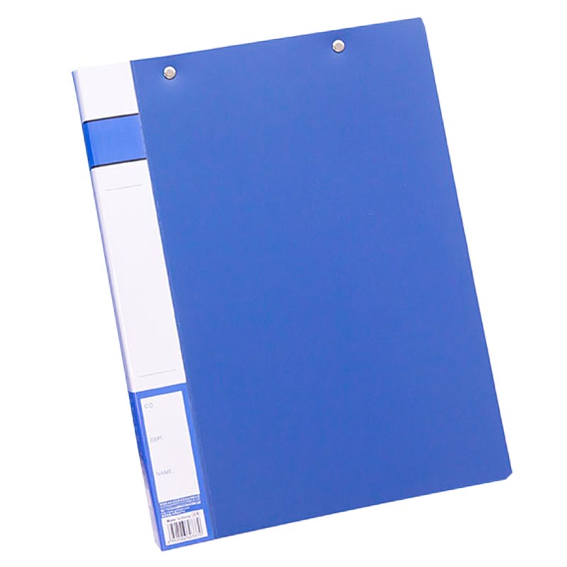 加厚文件夹A4单双强力文件夹打孔弹簧夹单长夹板夹资料整理夹插袋