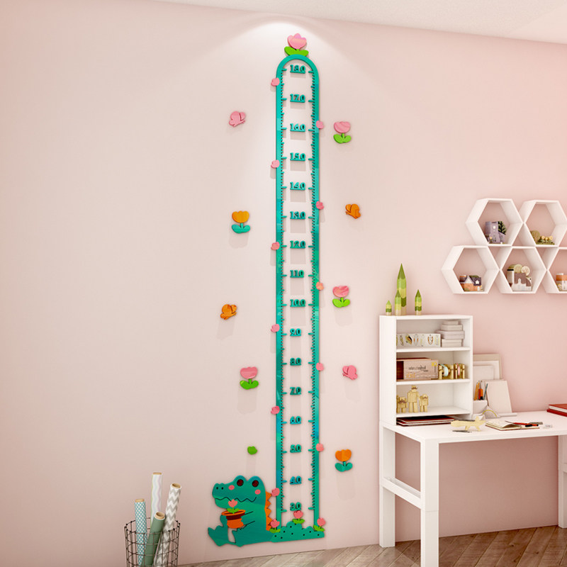 儿童身高墙贴宝宝测量身高卡通宇航员可爱客厅男女孩房间测量墙纸,家居饰品,身高贴,淘宝优惠券,粉丝福利购,淘宝优惠卷