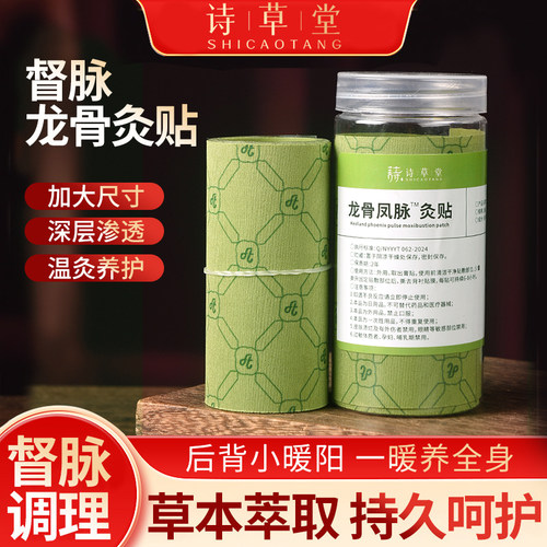 龙骨凤脉灸贴艾草龙骨贴