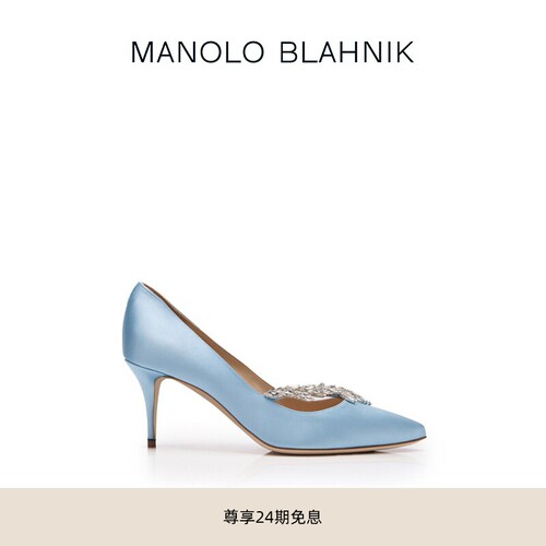 【中国限定】MANOLO BLAHNIK玛诺洛/MB女鞋NADIRA高跟鞋麦穗婚鞋