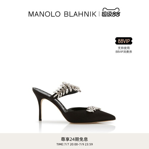 MANOLOBLAHNIK女士高跟凉鞋