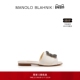 新年礼物 MANOLO BLAHNIK玛诺洛 MB女鞋 MARTAMOD平底凉鞋