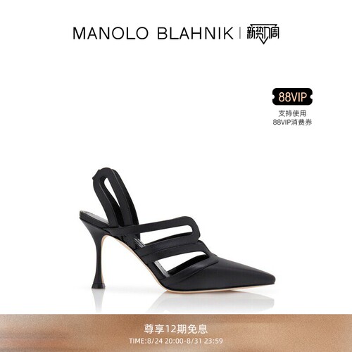 【礼物】MANOLO BLAHNIK玛诺洛/MB女鞋ACHIKATA高跟凉鞋