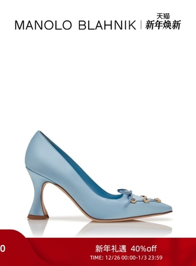 【年终优惠】MANOLO BLAHNIK玛诺洛/MB女鞋POLYPEMAHI高跟鞋