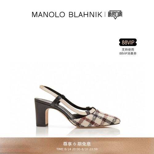 【礼物】MANOLO BLAHNIK玛诺洛/MB女鞋VESTAL高跟凉鞋