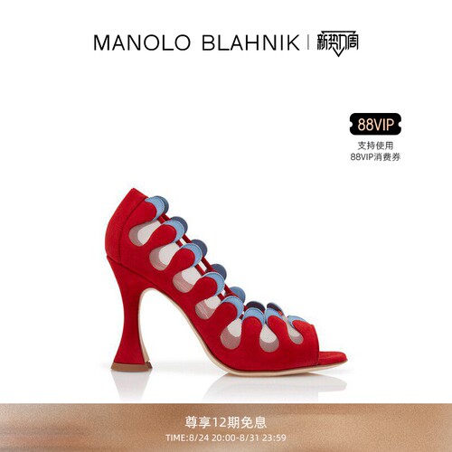 MANOLOBLAHNIK女士高跟凉鞋