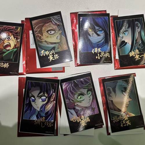 日谷鬼灭之刃金签无限城篇拍立得