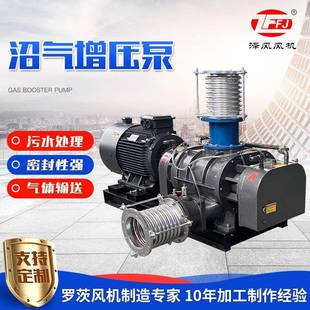 罗茨鼓风机增氧曝气特殊气体输送增氧机氧气沼气天然气增压泵