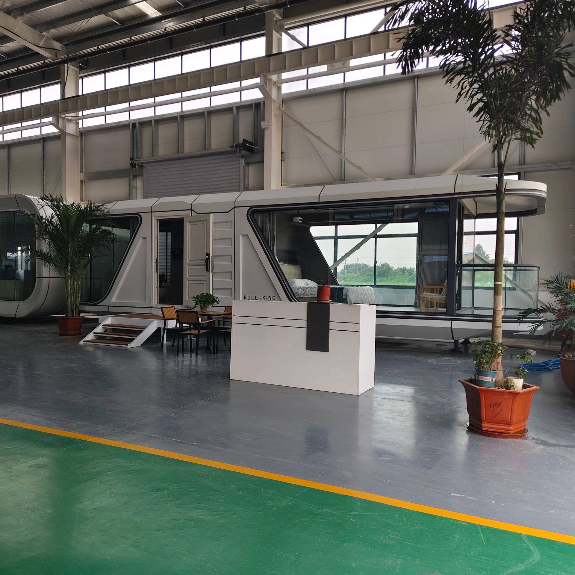 移动太空舱度假景区网红民宿酒店苹果仓集成别墅创意露营星空房