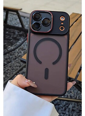 适用苹果17ProMax手机壳iphone17Pro徕卡壳镜头全包高级magsafe磁吸磨砂气囊防摔网红款