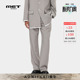 initaly麦特简约通勤百搭西装 高腰纯色长裤 裤 新款 男夏季 MET
